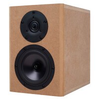Shadzi T3S Compact 2-Way Bookshelf Speaker Kit with Knock-Down Enclosure